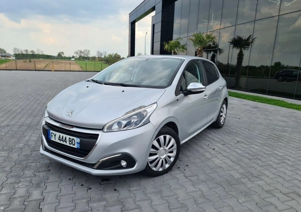 Peugeot 208 cena 19700 przebieg: 102000, rok produkcji 2016 z Konstantynów Łódzki małe 407